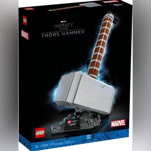 Lego Thor’s Hammer (Recommended ages 18+) 979 pieces